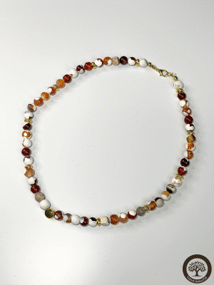 Akik Taşı Doğal Taş Kolye