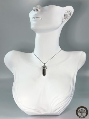 Hematit Doğal Taş Kolye Ucu